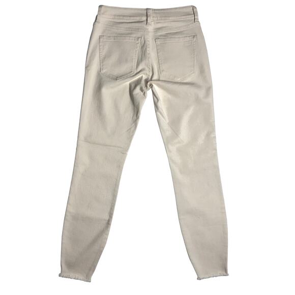 Vineyard Vines Raw Hem 5 Pocket Skinny Denim - Size 00 - Picture 6 of 12